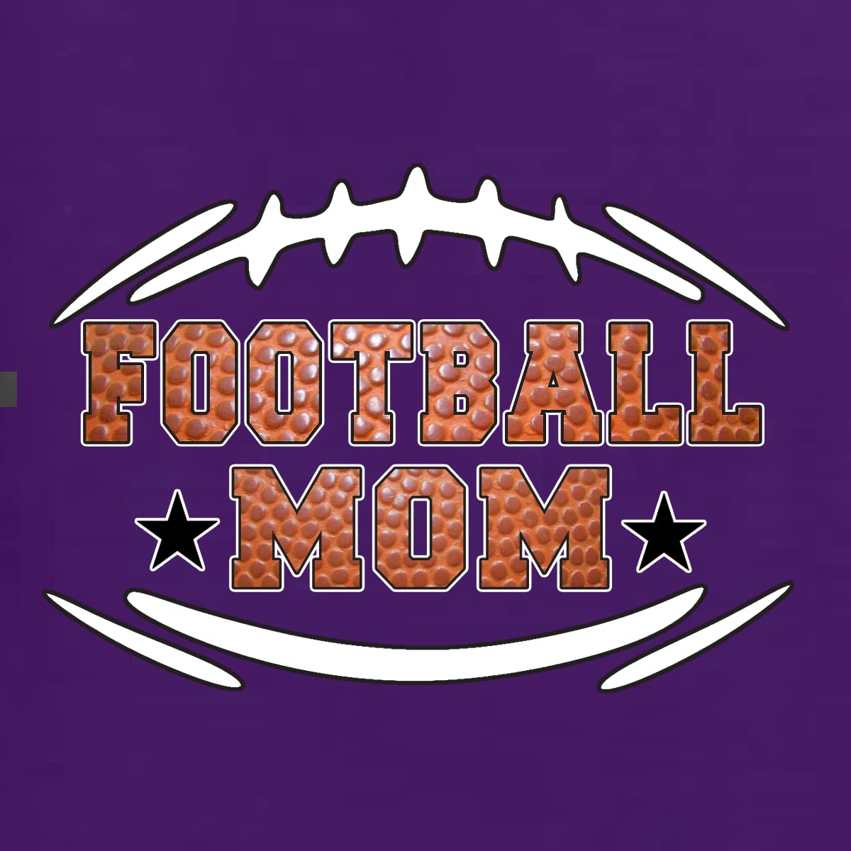 Wild Bobby Football Mom Sports Unisex Crewneck Graphic Sweatshirt - Comfortable Pullover for Football Games, Tailgating & School Spirit Events