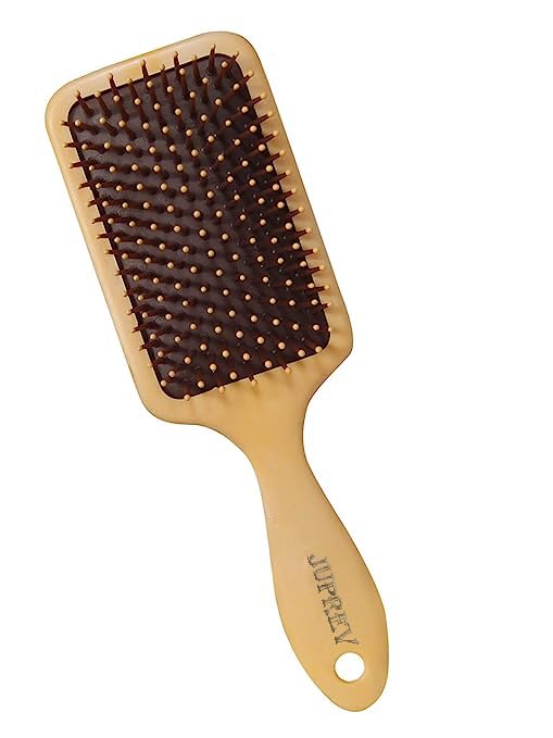 JUPREV Plastic Scalp Massage Brush - Square Hair Pick for Detangling & Stimulating Hair Growth - Perfect for Dry, Wet, or Curly Hair Care Routine at Home or Salon