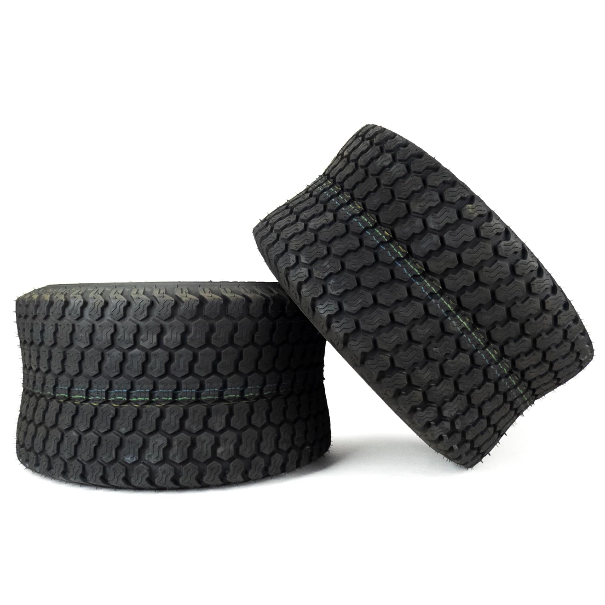 2 Pack Super Turf Tubeless 4 Ply Tires 24x12.00-12 for Lawn Tractors & Zero-Turn Mowers - All-Terrain Traction, Durable Construction - Perfect for Golf Courses, Farms & Landscaping