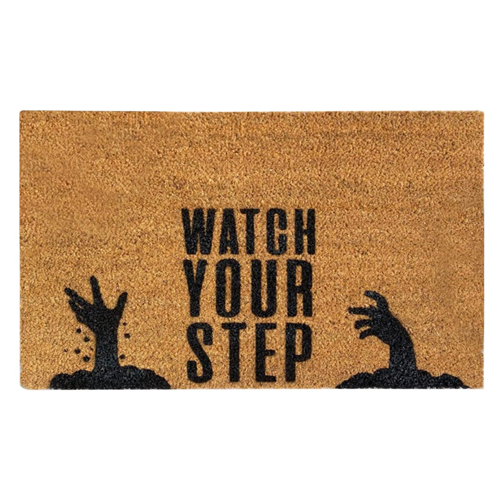 Personalized Halloween Pumpkin Fall Doormat - Non-Slip Front Door Mat for Autumn Decor, Thanksgiving & Halloween Decorations - Perfect for Porch, Entryway & Home Décor