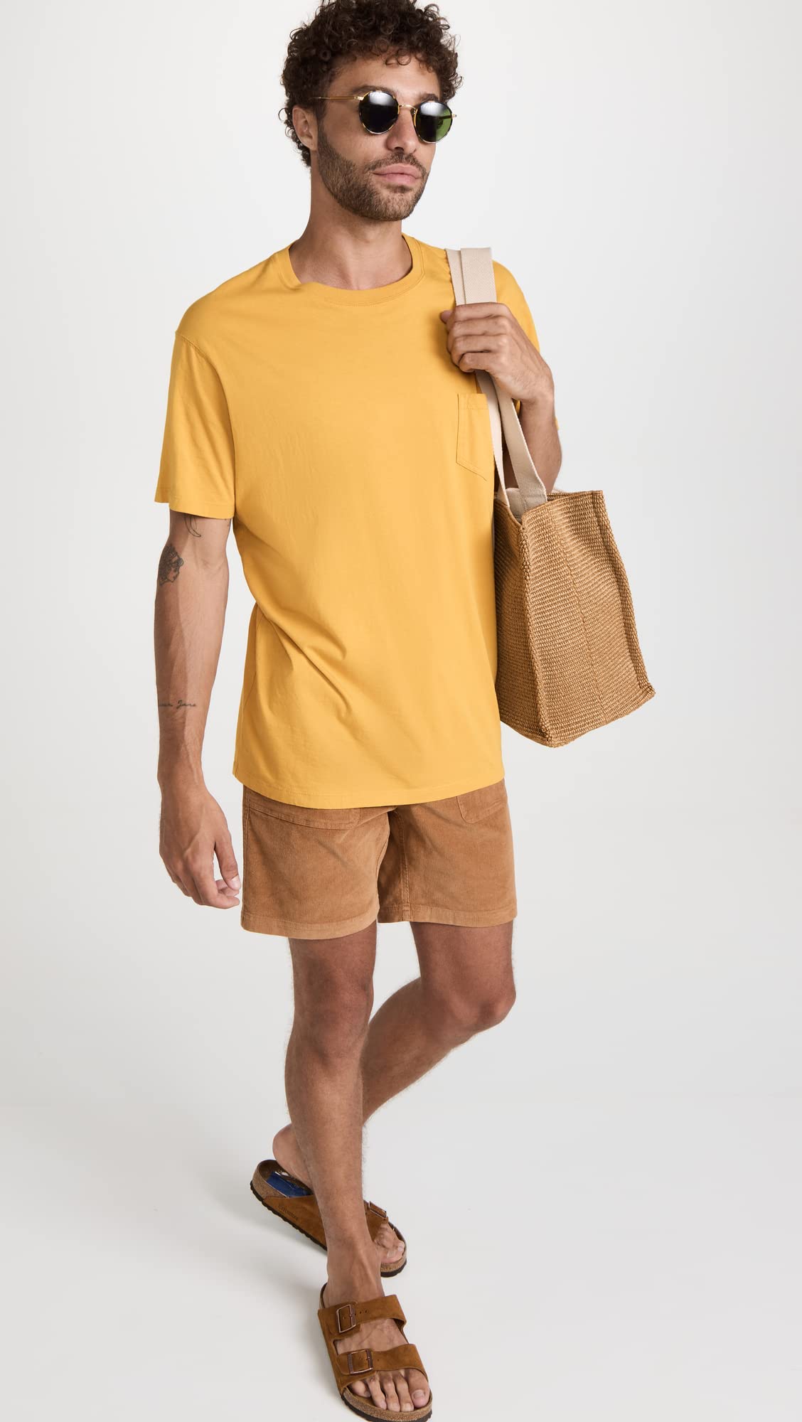 Banks Journal Men's Big Bear Corduroy Shorts - Comfortable Casual Wear for Outdoor Activities & Summer Fashion