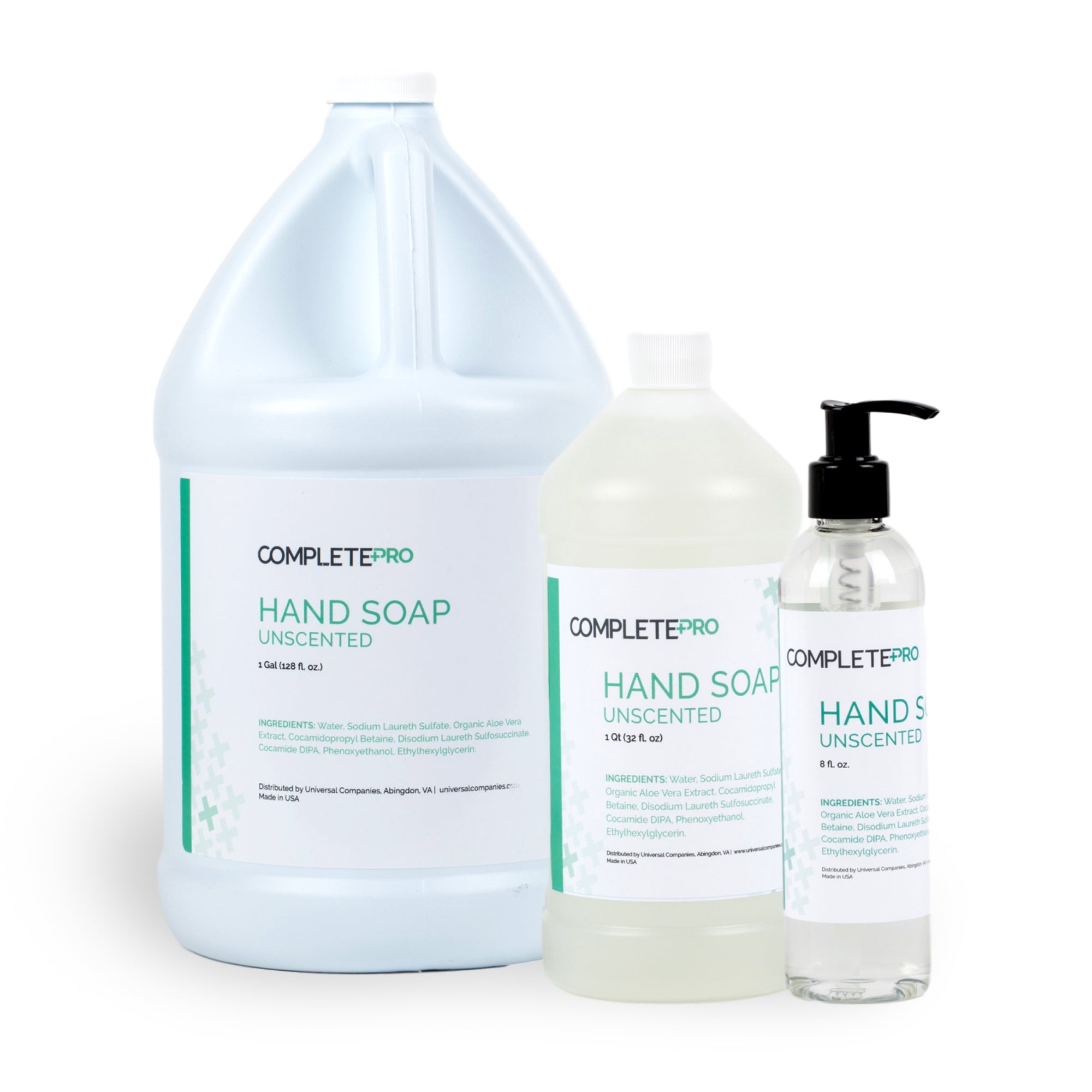 Complete Pro Liquid Hand Soap - Unscented & Gentle for Sensitive Skin | Ideal for Homes, Hospitals & Offices