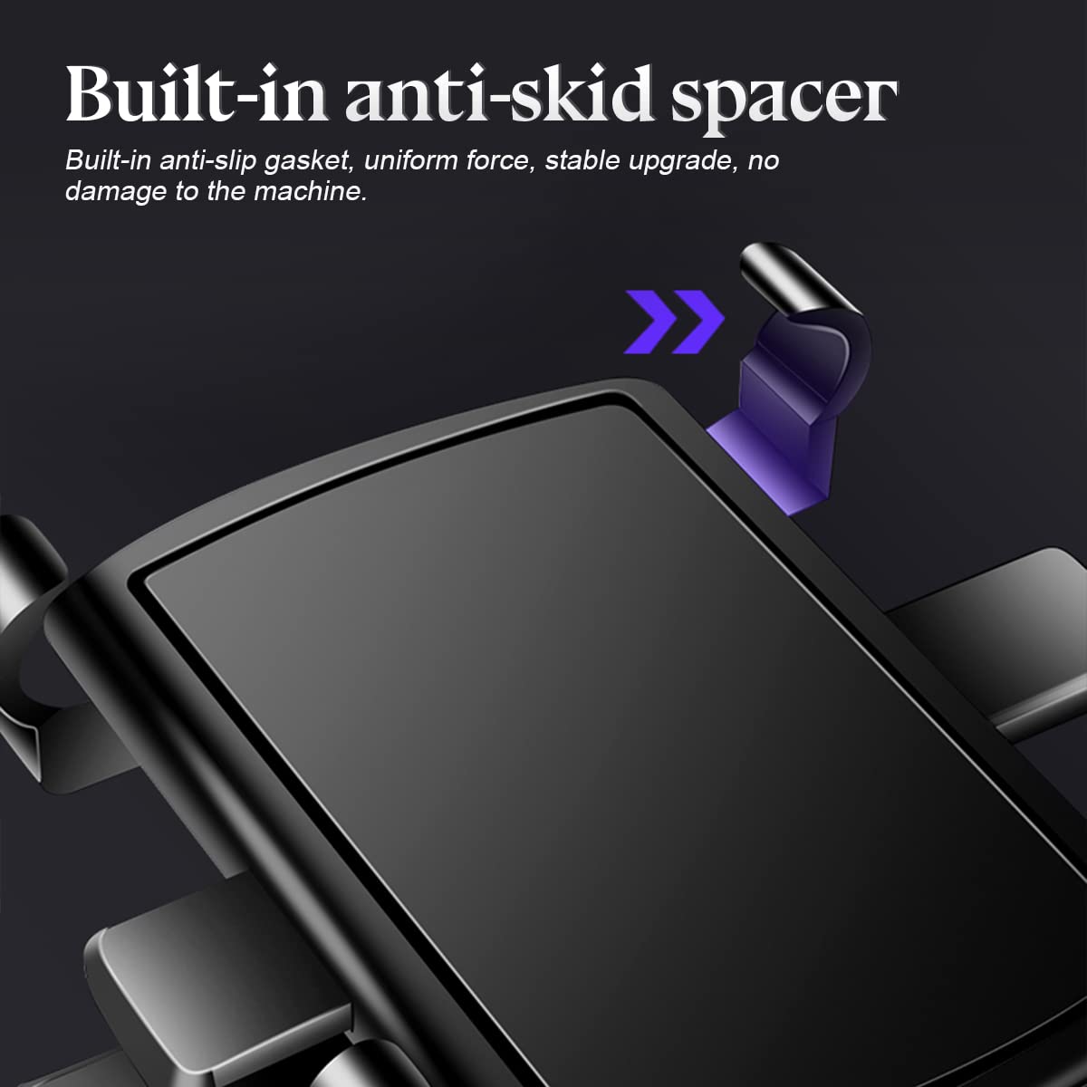 XINLIYA 360° Rotating Car Phone Mount - Universal Dashboard Phone Holder for 3-7 Inch Smartphones - ABS Material, 1400° Rotation - Perfect for GPS Navigation, Hands-Free Calls & Road Trips