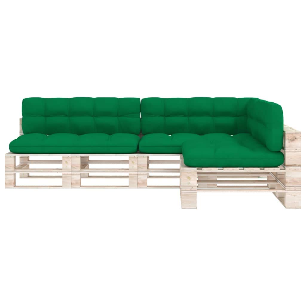 Premium 7-Piece Outdoor Patio Cushion Set - Waterproof Swing & Bench Seat Cushions - Replacement Sofa Cushions for Garden, Deck & Backyard Furniture (Green) - Perfect for Relaxing in Your Outdoor Living Space