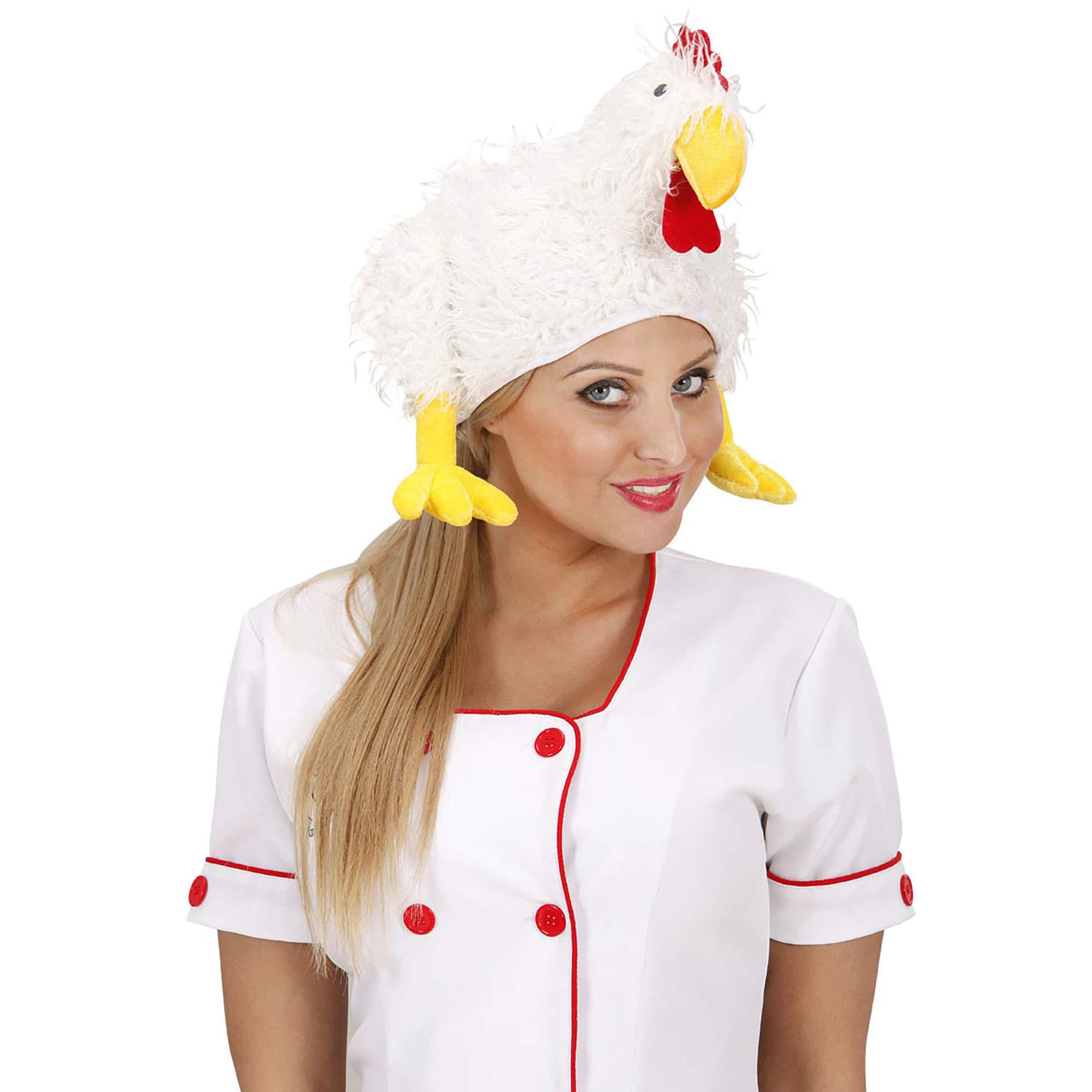 Funny Chicken Costume Hats & Novelty Headwear for Dress-Up Parties, Halloween, and Cosplay - Cute & Quirky Accessories for Adults & Kids