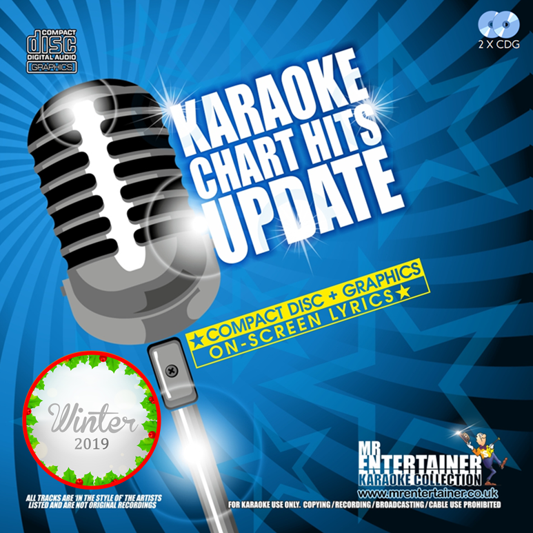 Mr Entertainer Karaoke Chart Hits Update - Winter 2019 | Latest Popular Songs for Home Parties & Entertainment