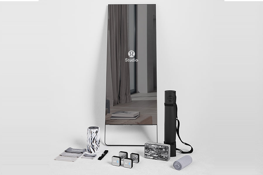 Lululemon Studio Mirror Pro - Smart Home Fitness Mirror with Live & On-Demand Workouts for Home Gym | Perfect for Yoga, HIIT, and Strength Training