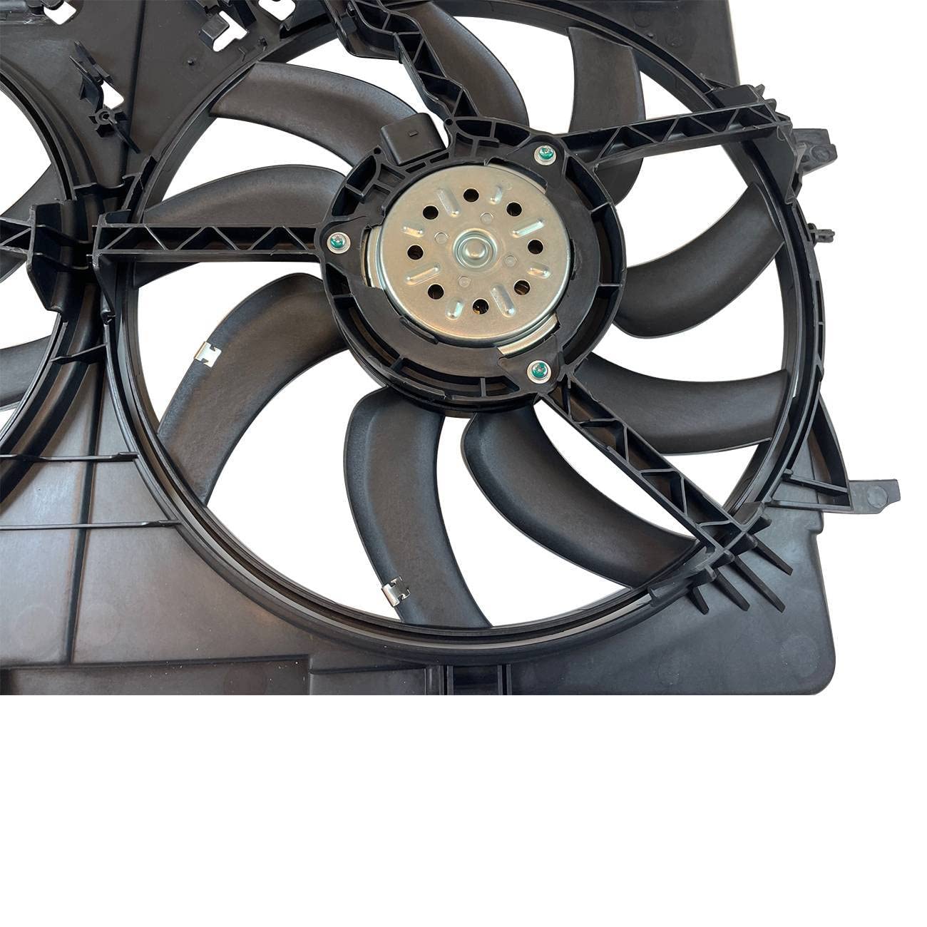 KT 620839 Electric Radiator Cooling Fan Assembly - 1PC Replacement Part for Car & Truck Engine Cooling System | Perfect for Overheating Prevention & Temperature Regulation