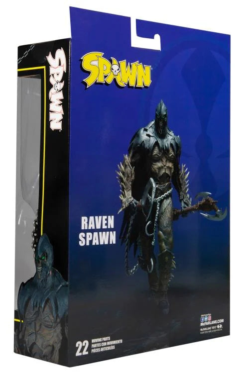 Raven Spawn Deluxe Action Figure - Spawn's Universe Collectible Toy for Adults & Fans | Perfect for Display, Gifts & Comic Book Collections