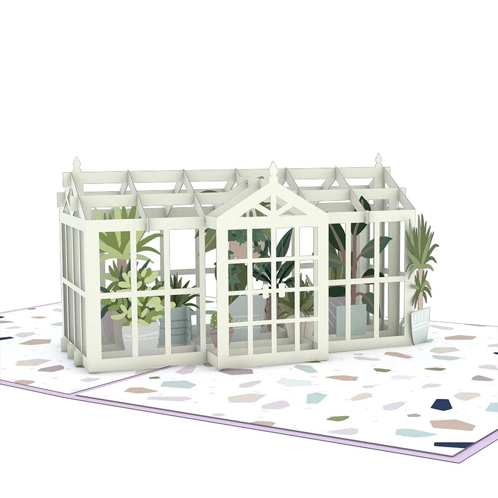 Lovepop Greenhouse Garden 3D Pop-Up Greeting Card - Beautiful Floral Birthday Card for Women, Mother's Day, Anniversary - Perfect for Special Occasions & Home Decor