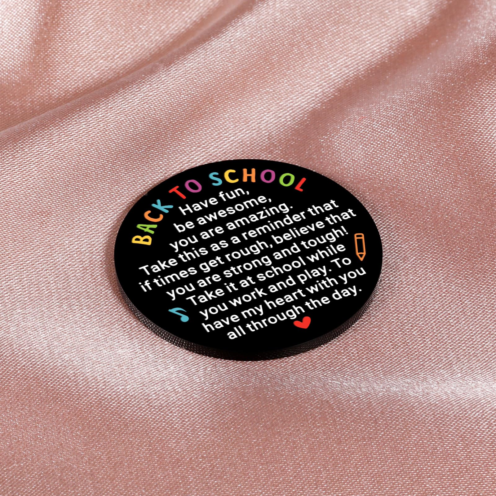 First Day of School Gifts for Kids - Back to School Essentials & Supplies for Daughter, Son, Students - Cute Pocket Hug Gifts, School Supplies & Birthday Gifts for Girls & Boys - Perfect for Classroom, Study, Homework & Gifting
