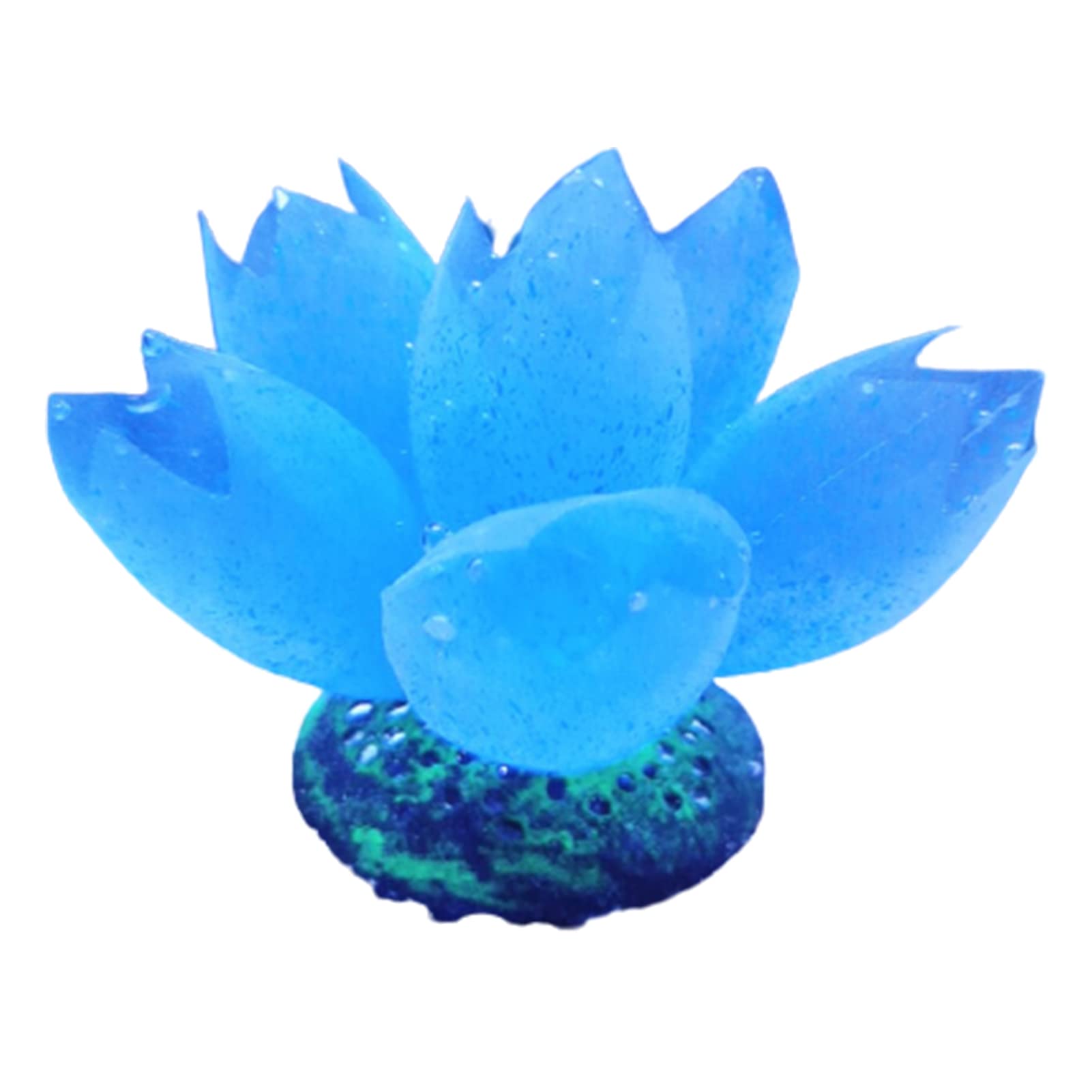 US Fish Tank Decorations - Fluorescent Coral Plants, Vivid Artificial Silicone Aquarium Ornaments, Water Grass for Fish Tanks | Perfect for Saltwater & Freshwater Aquariums, Home & Office Decor