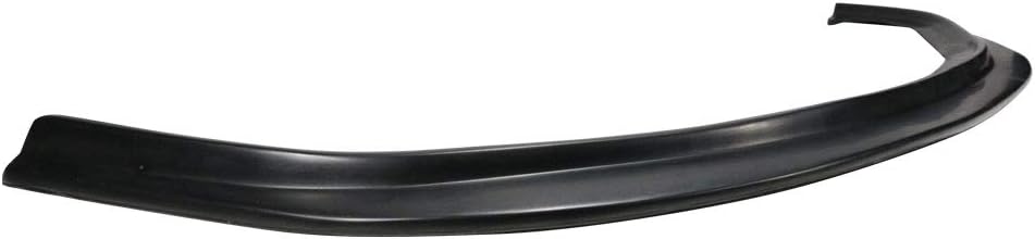 2012 Honda Civic 4 Door Front Bumper Lip Spoiler - MDA Style PU Black Front Lip for Enhanced Aerodynamics & Sporty Look | Perfect for Car Enthusiasts & Street Racing