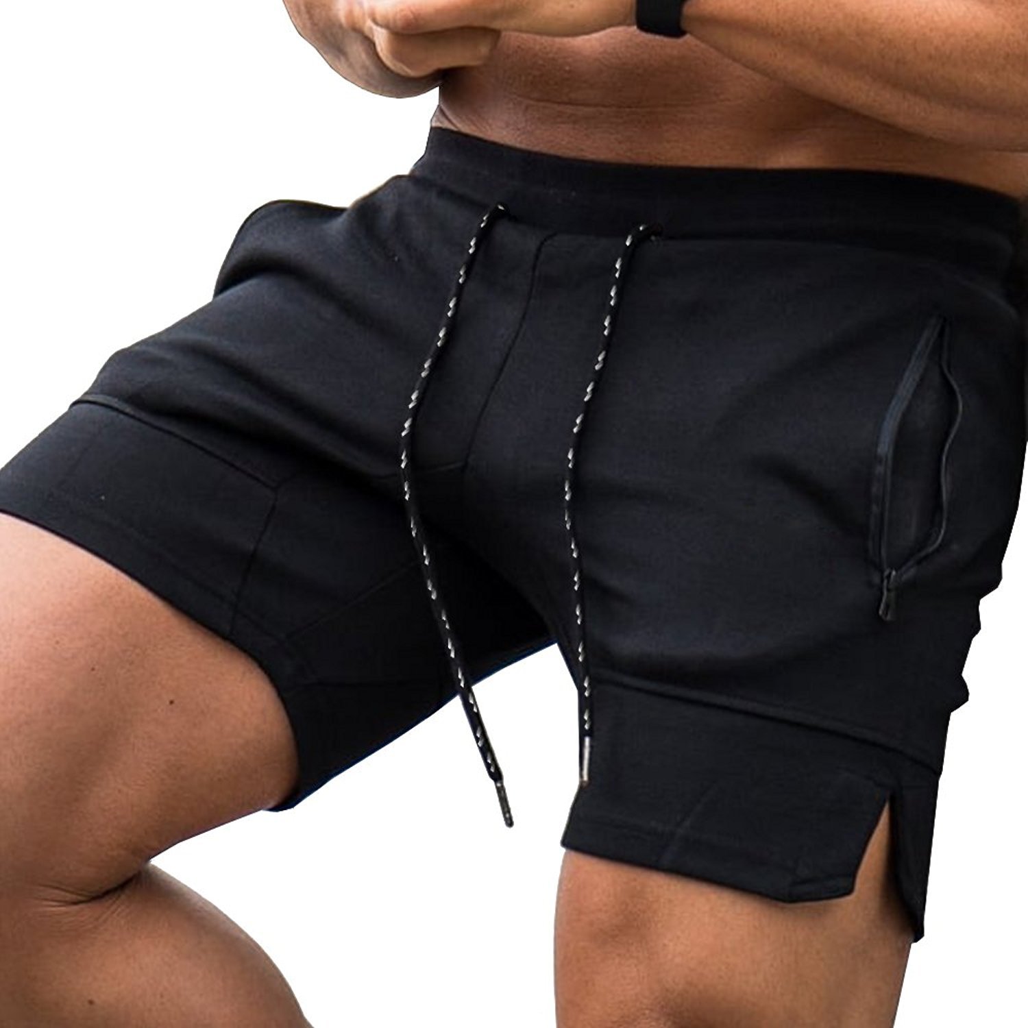 Men's Workout Shorts for Gym & Bodybuilding - Breathable Quick-Dry Training Shorts for Weightlifting, Squats & Exercise - Perfect for CrossFit, Running & Fitness Training