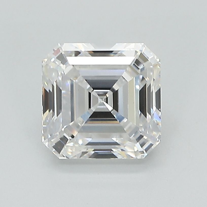 2.94 Carat G VS1 Asscher Cut Lab-Grown Diamond for Engagement Rings & Fine Jewelry