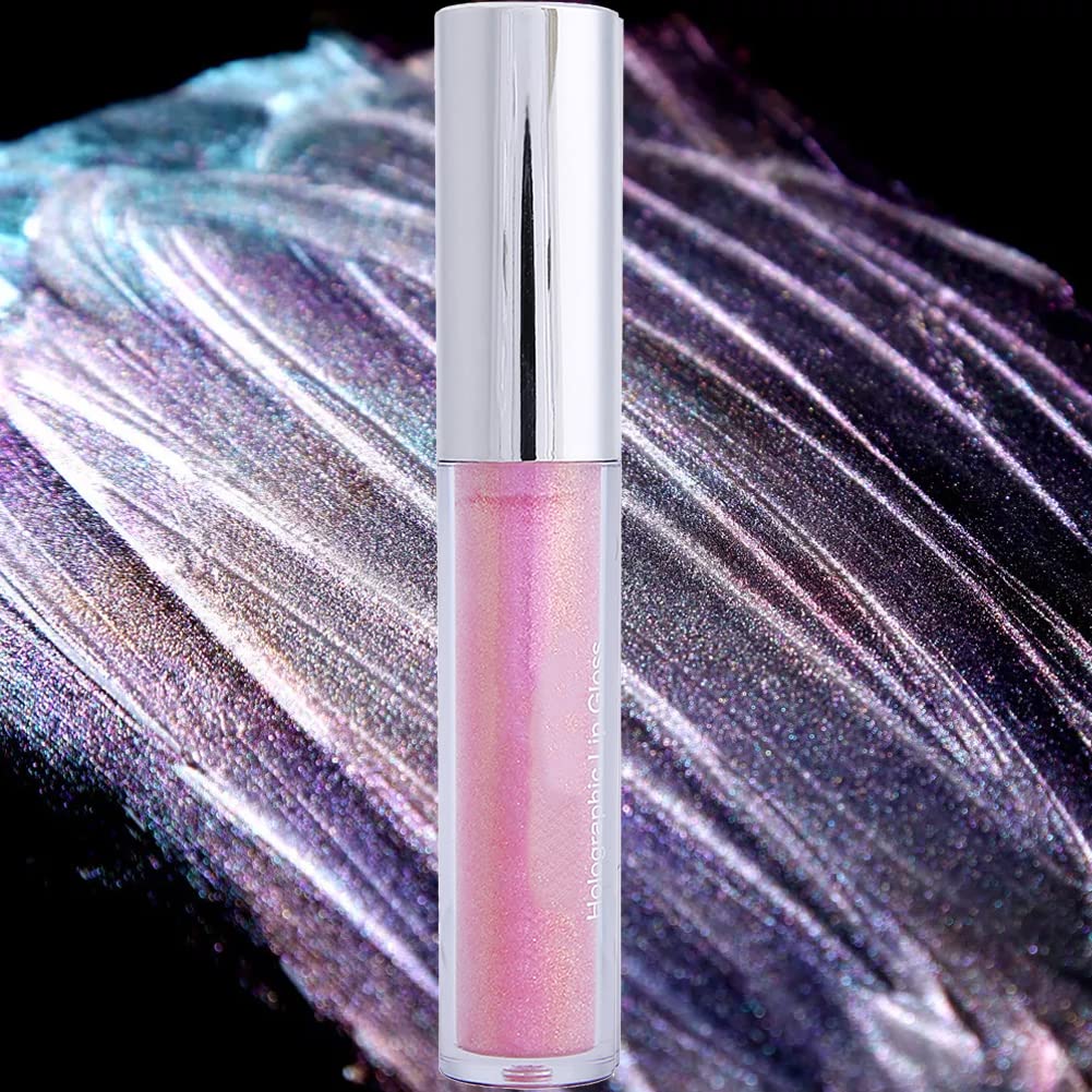 Waterproof Moisturizing Lip Gloss Set - Shiny Glossy Lipstick with Holder for Women & Girls (4 Colors) - Perfect for Daily Wear, Parties & Makeup Gifts