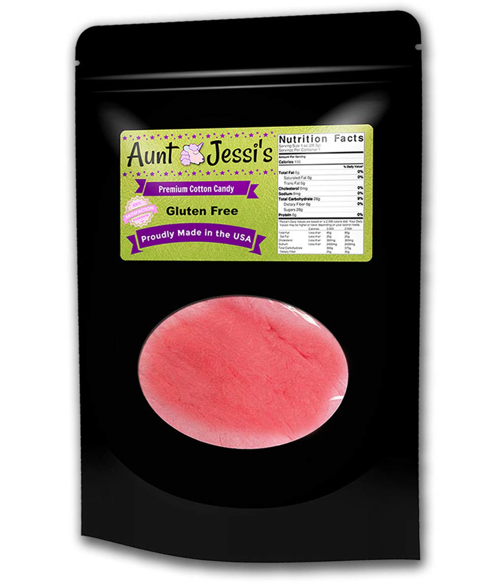 Gears Out Bunny Brains Cotton Candy - Gluten-Free Easter Candy for Kids | Pink Floss Sugar, Made in USA | Perfect for Easter Baskets, Birthday Parties & Holiday Treats