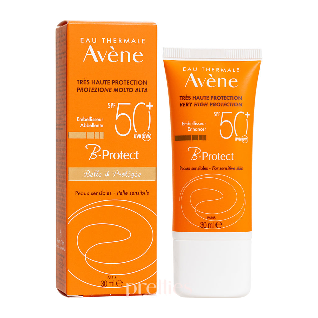 Avene B Protect SPF50+ Sunscreen 30ml - Daily UV Protection for Face & Body - Perfect for Outdoor Activities & Travel