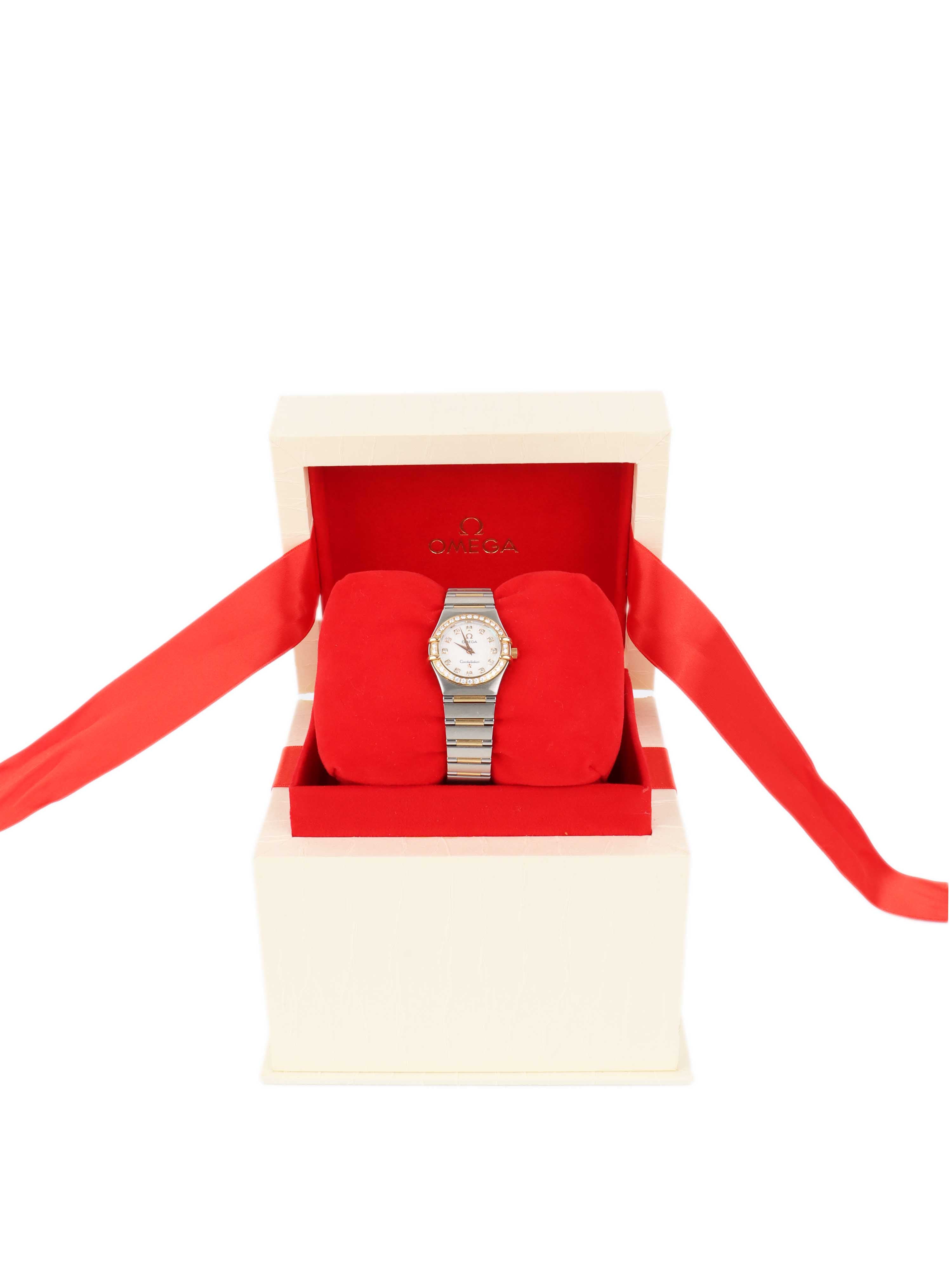 Omega Constellation Manhattan Watch Ref 13607500 - Luxury Swiss Automatic Timepiece for Men, Perfect for Business & Formal Events