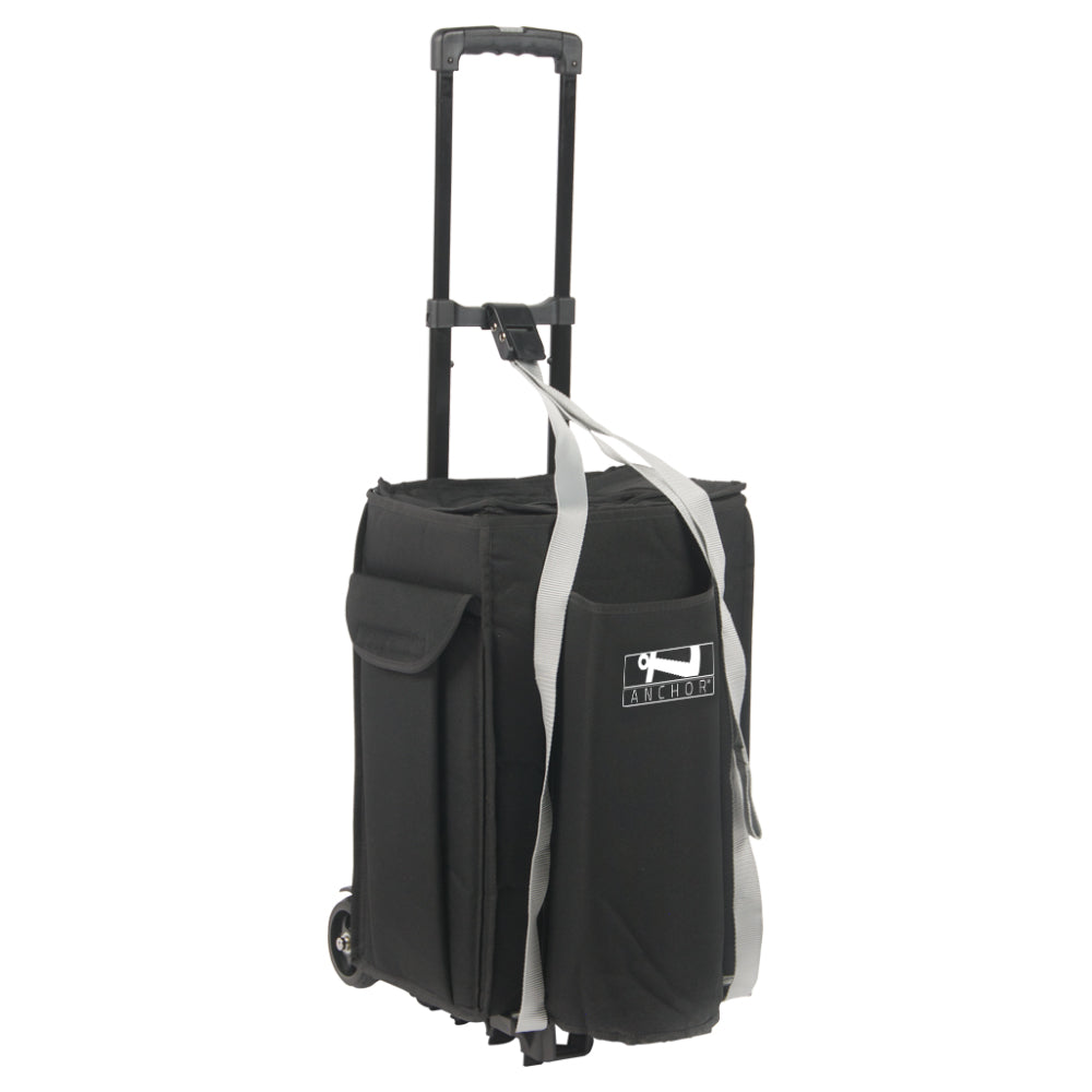 Anchor Audio Go Getter Rolling Case - Portable PA System Transport Case for DJs, Musicians & Events | Durable Wheels & Handle for Easy Mobility | Perfect for Gigs, Weddings & Outdoor Performances