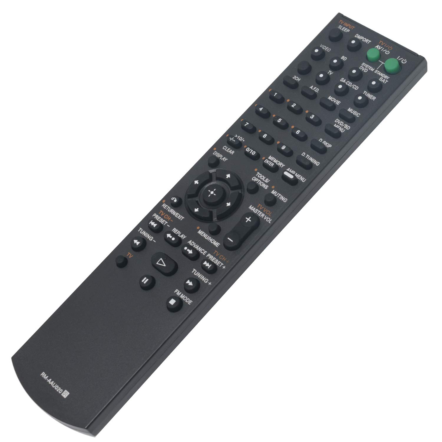 AIDITIYMI RMAAU020 Replacement Remote Control for Sony RM-AAU020 STR-DH500 STR-DG520 AV Receiver - Compatible with Home Theater & Audio Systems
