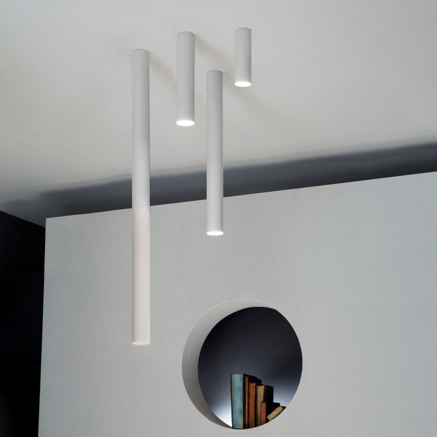 Lodes Atube Mini LED Pendant Light - Modern Minimalist Ceiling Lamp for Kitchen, Dining Room & Bedroom Lighting