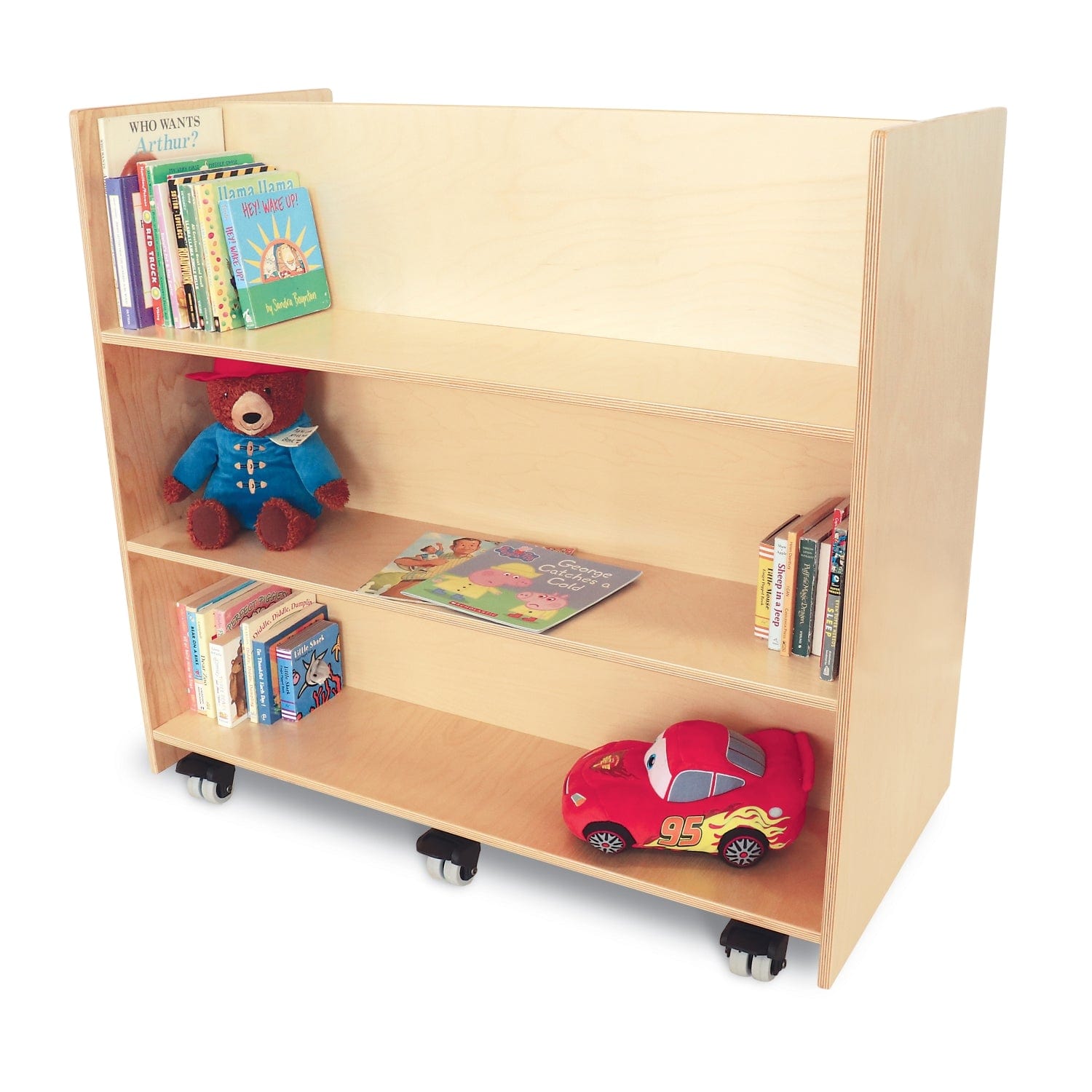 Dual-Sided Book Holder for Reading & Storage - Perfect for Home, Office, and Library Organization