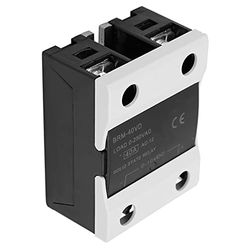 Solid State Relay 0-250V Aluminum for Factory & Communication Equipment - High Heat Dissipation