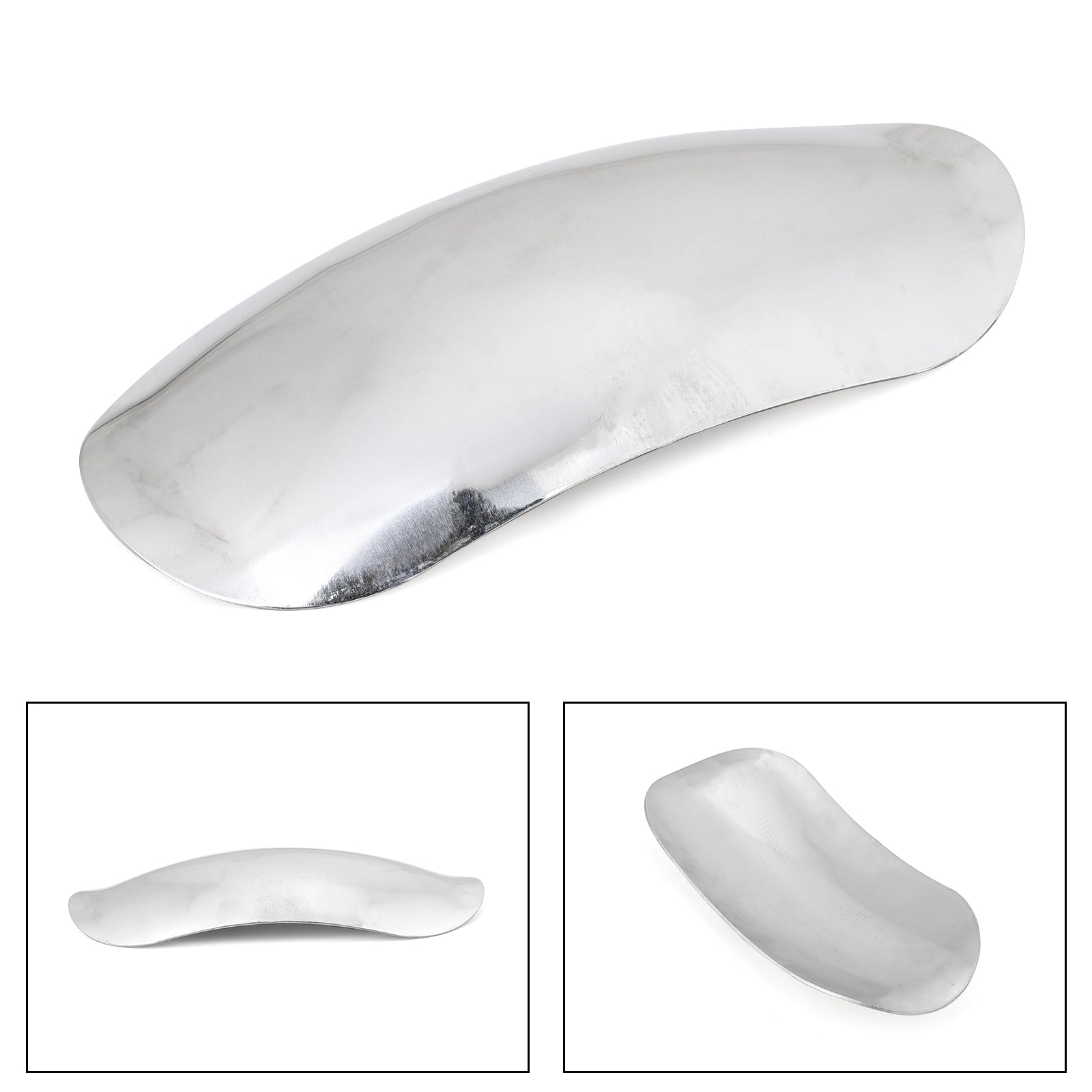 Universal Aluminum Motorcycle Front Wheel Fender Mudguard - Durable 1-Piece Design for Motorbikes, ATVs & Dirt Bikes - Perfect for Off-Roading, Commuting & All-Weather Protection