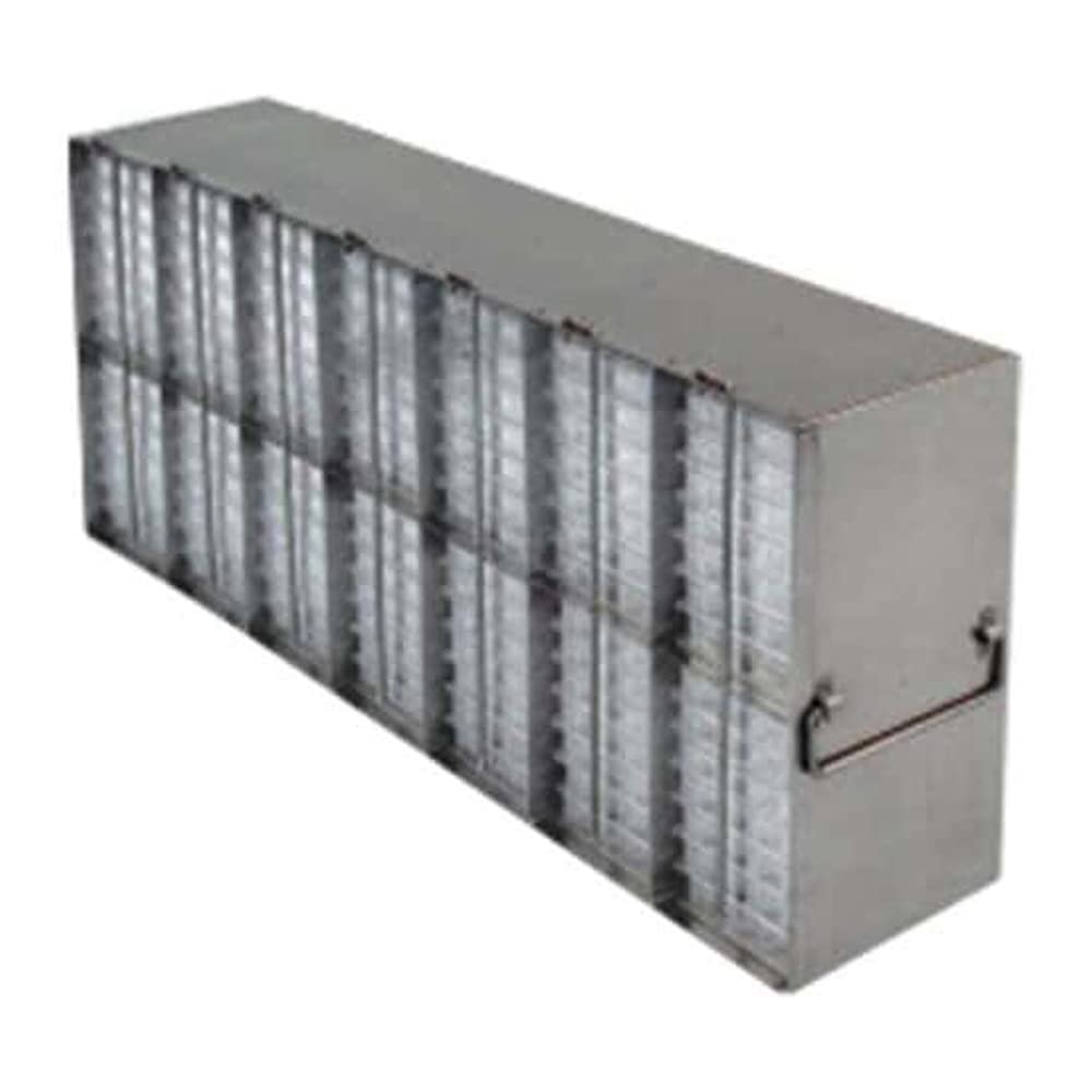 Argos PolarSafe R96112A Upright Freezer Storage Rack - Organizes 96/384 Well Microtiter Plates (Holds 112 Plates with Lids) - Ideal for Laboratory, Biotech & Medical Sample Storage