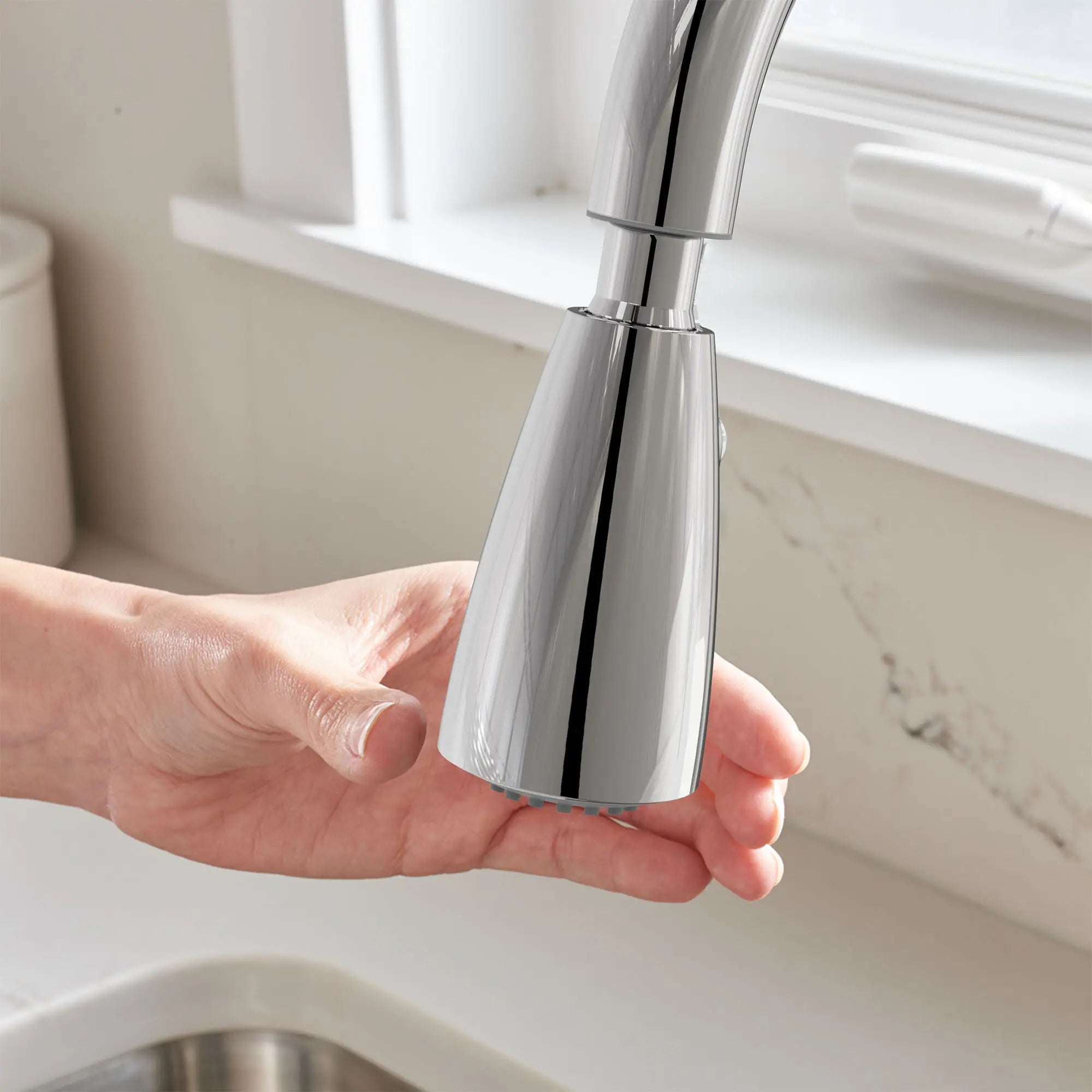 Fairbury® 2S Touchless Pull Down Kitchen Faucet with Soap Dispenser - Hands-Free Stainless Steel Sink Faucet for Modern Kitchen, Perfect for Cooking, Washing Dishes and Cleaning Vegetables