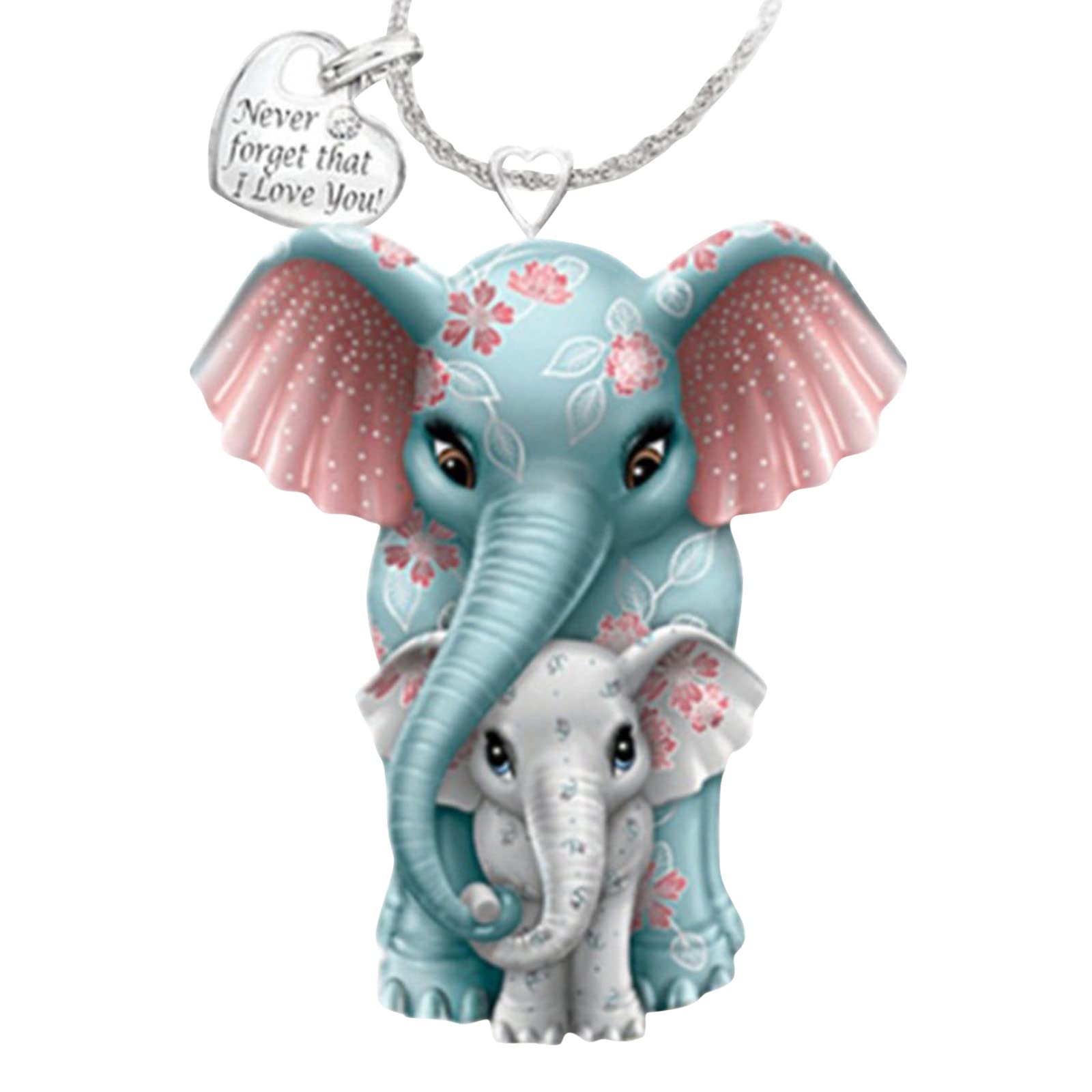 Elegant Elephant Necklace for Women - Romantic Animal Jewelry Gift for Valentine's Day, Birthday & Anniversary - Perfect for Date Nights & Special Occasions