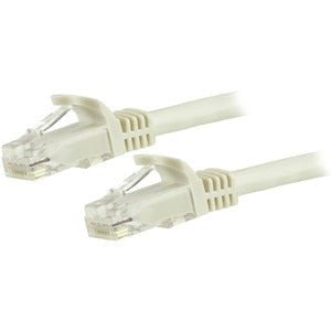 3M White Gigabit Snagless RJ45 UTP Cat6 Ethernet Patch Cable - High Speed Internet & Network Cable for Home Office, Gaming, and Server Connections