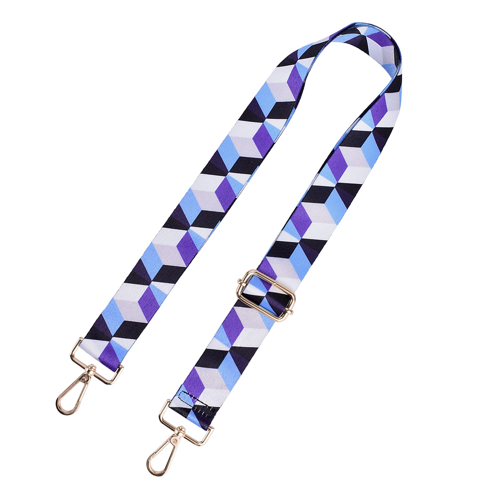 LIFEMATE Adjustable Jacquard Woven Crossbody Bag Strap for Women - Replacement Shoulder Strap for Purse, Handbag, Guitar - Stylish & Comfortable for Daily Use, Travel, Shopping, Work & Outdoor Activities