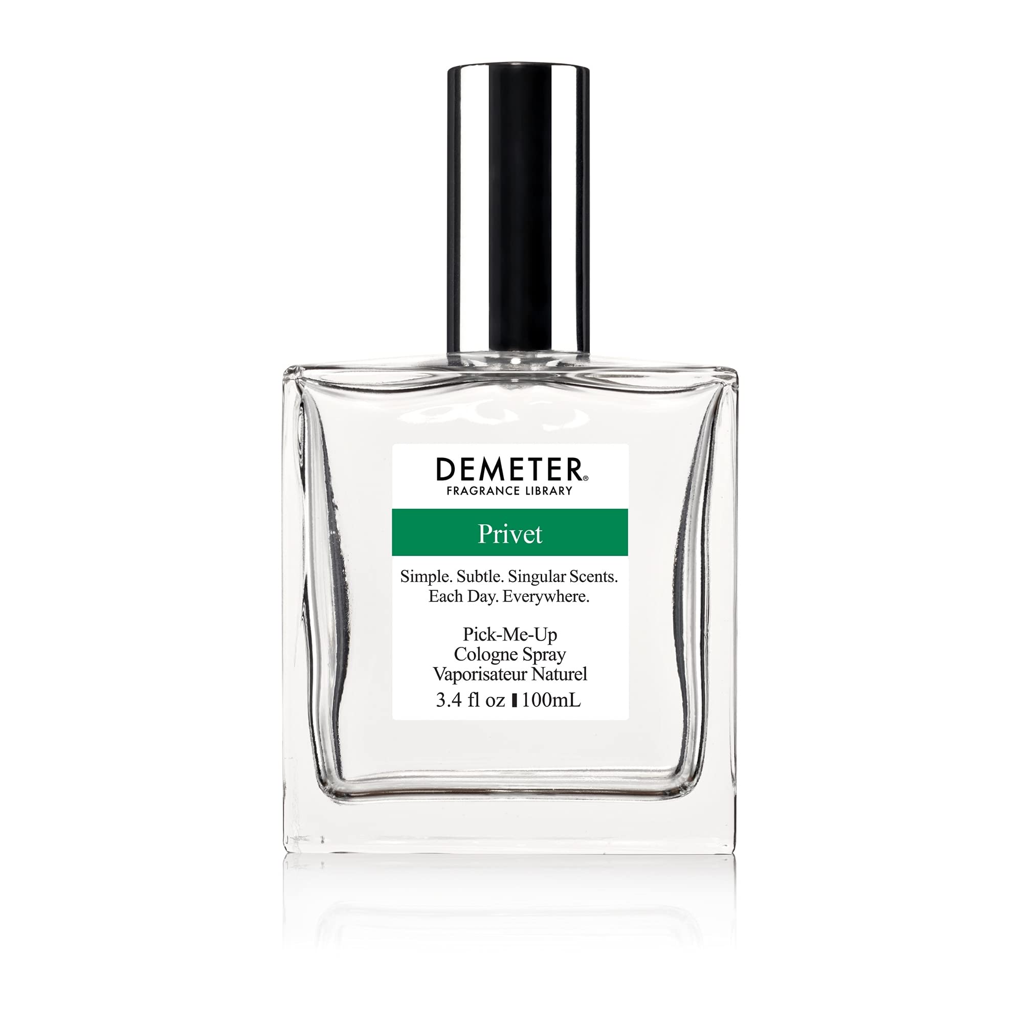 DEMETER Fragrance Library Cologne Spray - Privet Scent, 3.4 oz | Fresh Floral Perfume for Women & Men | Perfect for Everyday Wear, Date Nights & Special Occasions