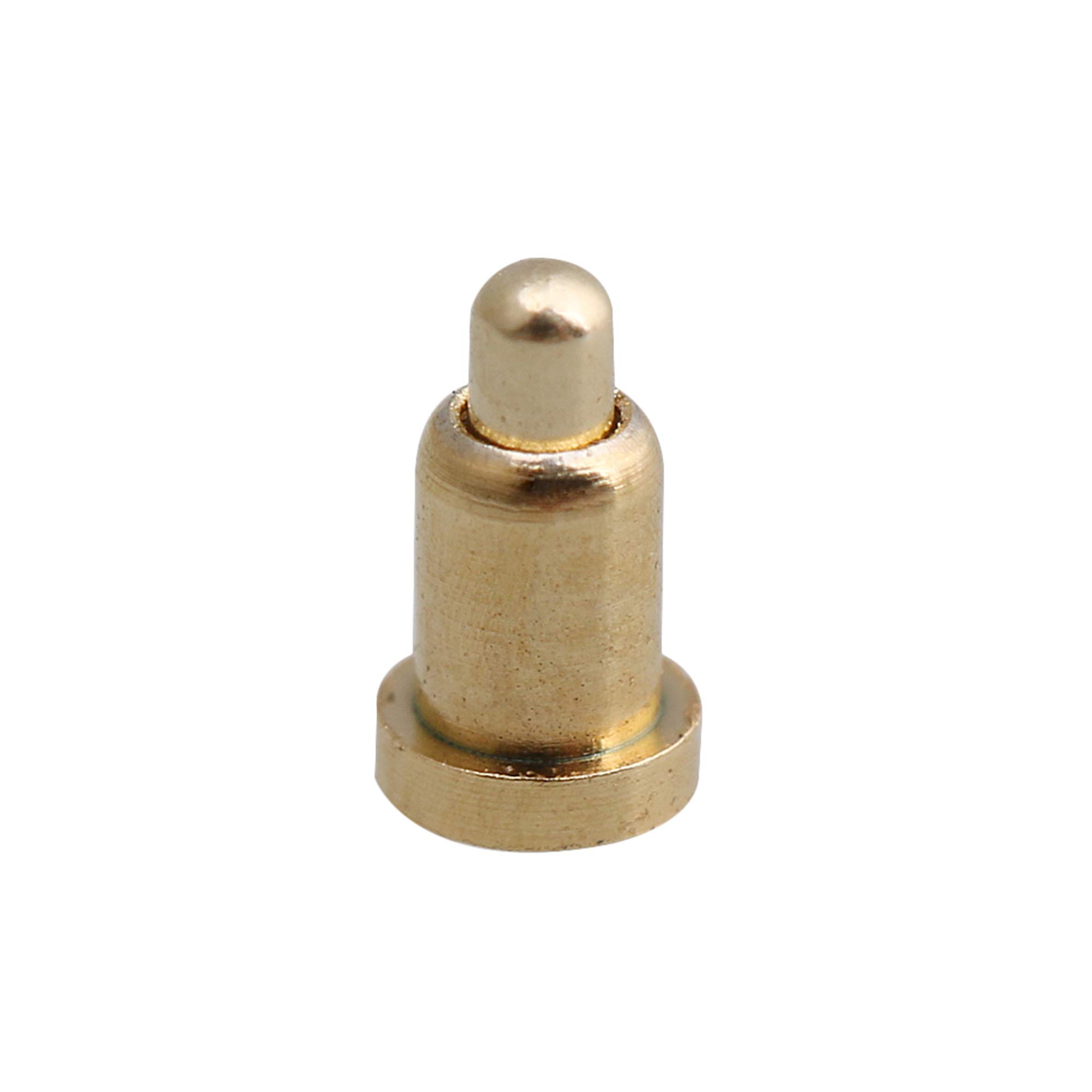 100Pcs Gold Plated Spring Loaded Pogo Pin Connectors 1.0-3.5mm Test Probes for PCB Testing, Circuit Board Repair, and Electronic Device Maintenance - High Conductivity Current Testing Pins for DIY Electronics Projects
