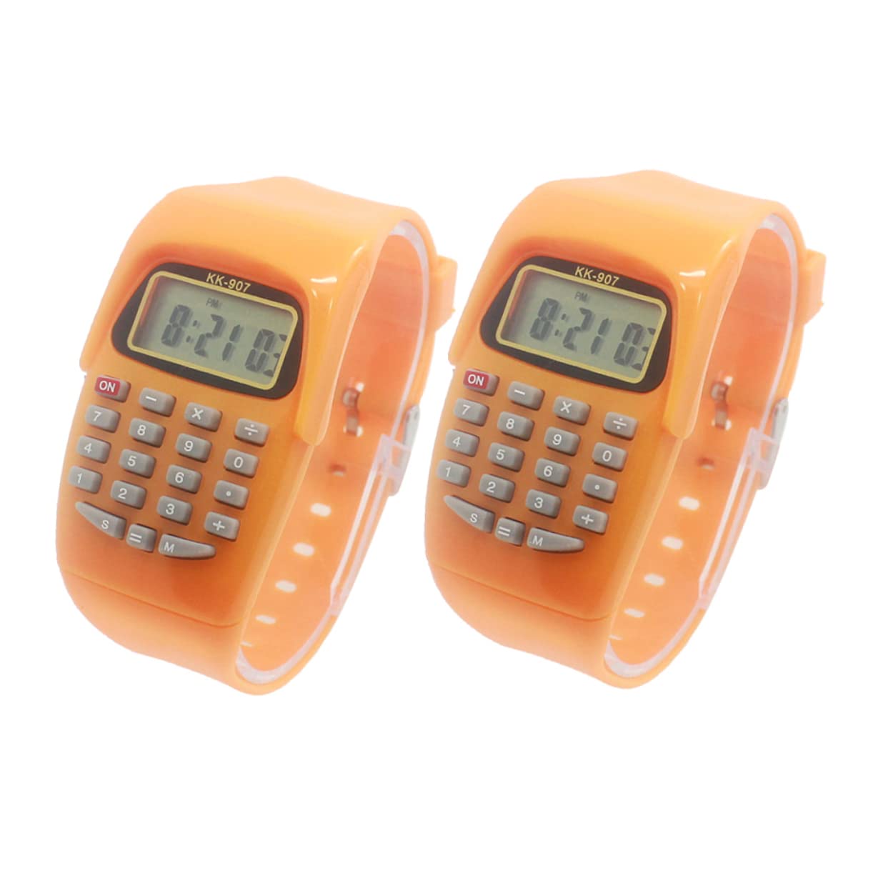 STOBOK 6-Pack Kids Calculator Watches - Digital Wrist Watch with Multi-Function Calculator for Boys & Girls - Perfect for School, Math Practice & Everyday Use