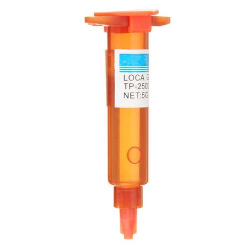 5ML UV Glue with Outer Screen Glass Replacement Repair Kit for iPhone, Samsung, iPad - Fix Cracked Screens at Home or Office