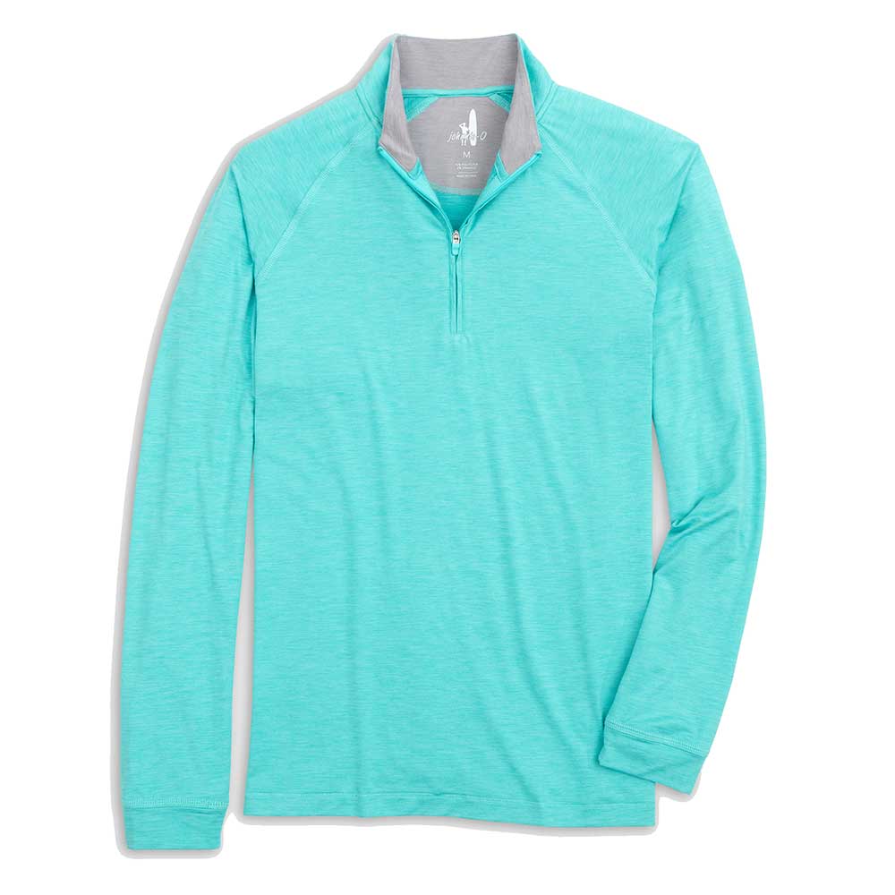 Johnnie O Freeborne Prep Performance Pullover Sweater for Men - Lightweight & Comfortable Casual Wear for Golf, Yachting & Outdoor Activities | Caicos Collection