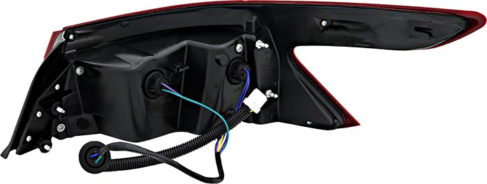 Nissan Maxima Tail Lights Lamps Set - Compatible with 2016 2017 2018 Models - Driver & Passenger Side Replacement - Enhance Visibility & Style for Night Driving