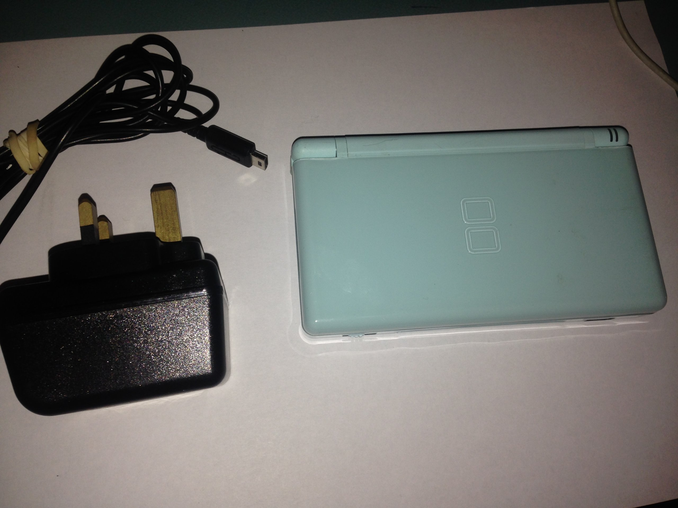 Nintendo DS Lite Handheld Gaming Console - Turquoise Blue | Portable Dual-Screen System for Kids & Adults | Perfect for Travel, Commuting & Home Entertainment