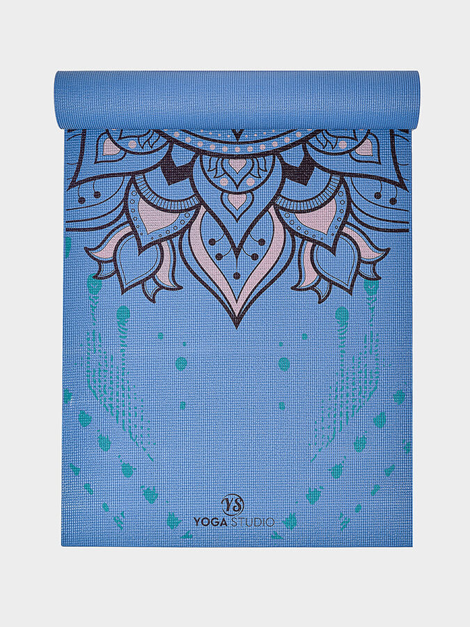 Premium 6mm Non-Slip Yoga Mat for Hot Yoga & Home Workouts - Eco-Friendly TPE Material for Enhanced Grip & Comfort