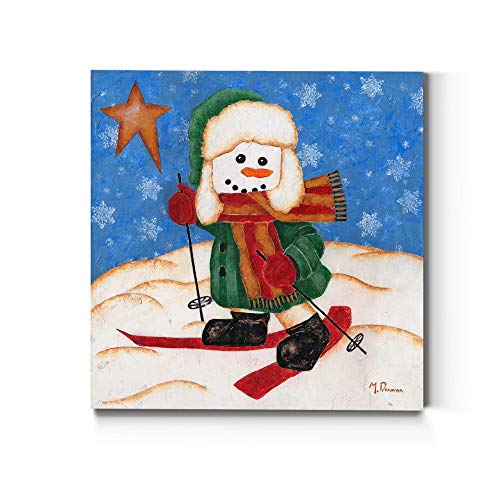 Snowman on Skis