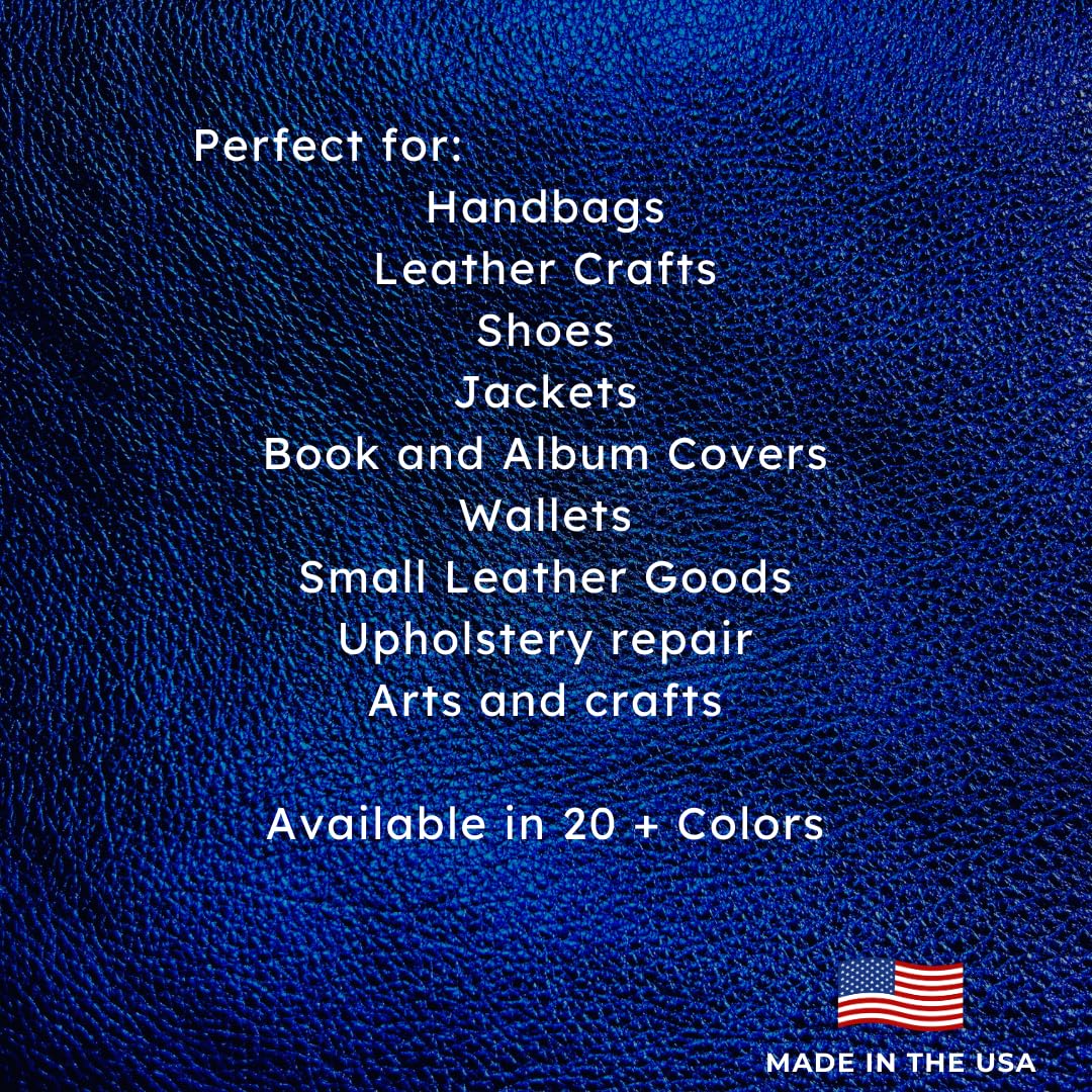 Premium Platinum Metallic Cow Leather - 20 Square Feet (Full Side) for Luxury Handbags, Wallets & Upholstery | High-Quality Genuine Leather for DIY Crafting & Fashion Accessories