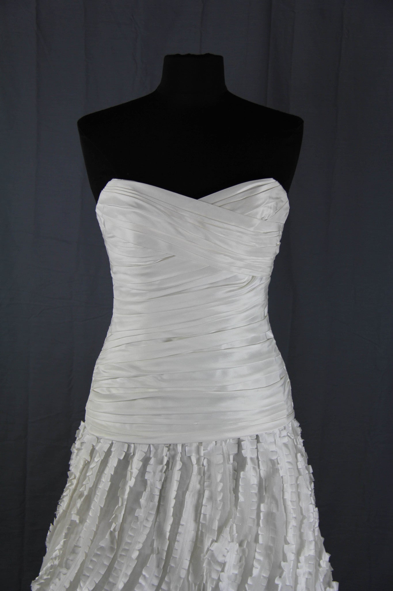 Liancarlo 4856 Elegant Lace Wedding Gown for Bride - Perfect for Church Ceremony & Beach Weddings