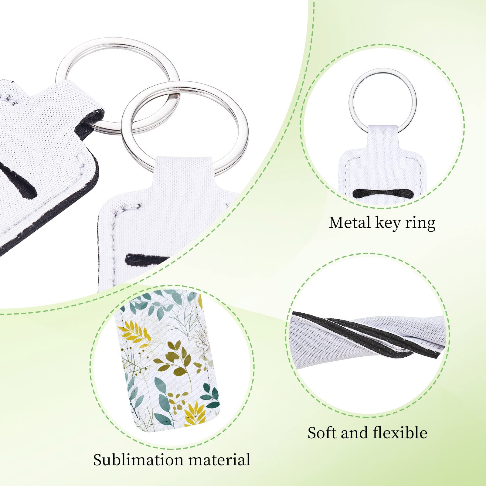 Custom Photo & Text Lip Balm Holder Keychain - Personalized Chapstick Keychain for Women - Great for Gifts, Promotions & Everyday Carry (Home, Office, Gym, Travel)