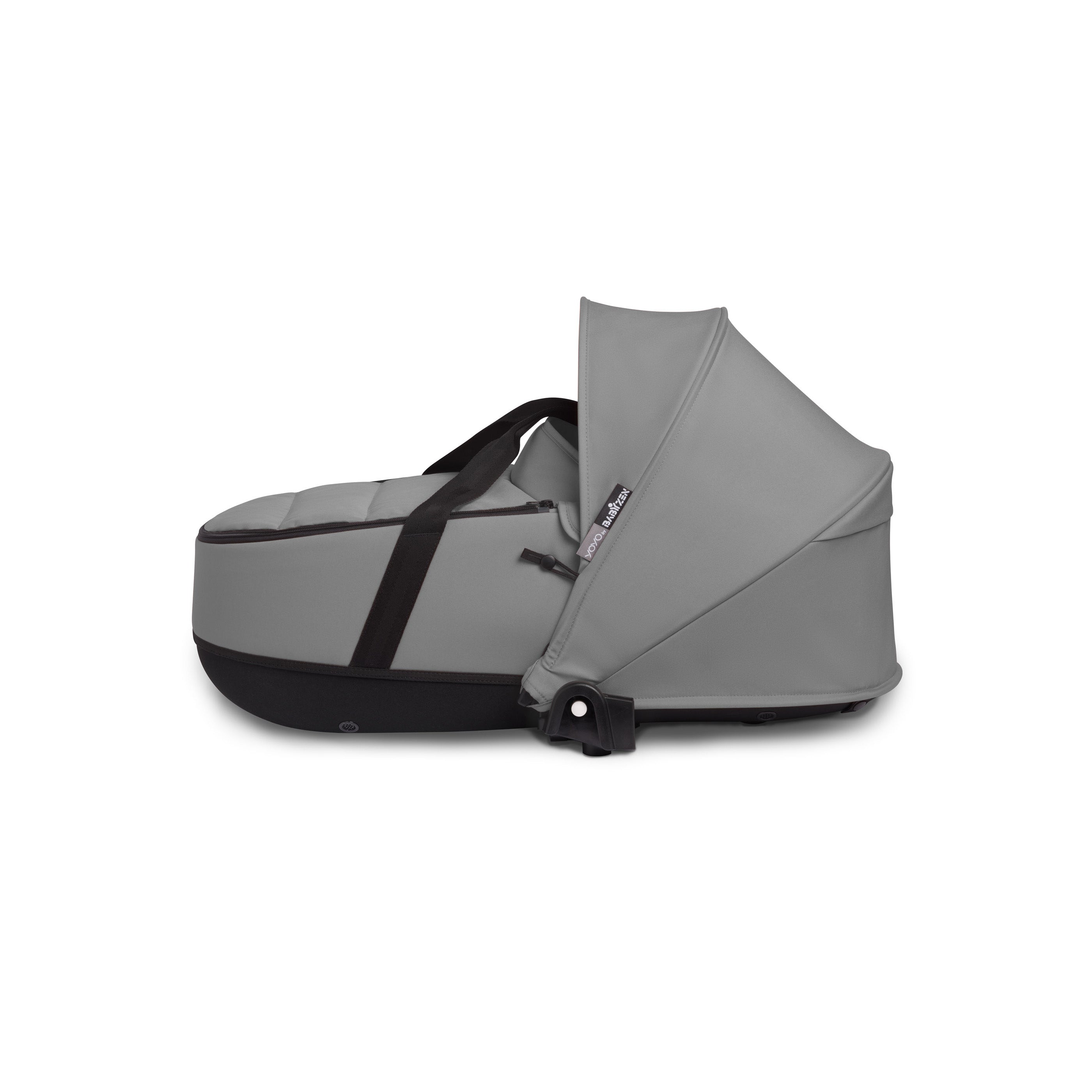 BabyZen YOYO Bassinet - Lightweight & Portable Grey Baby Crib for Travel, Stroller & Home Use - Perfect for Newborns & Infants