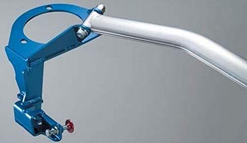 High-Performance Cusco Front Triangle Strut Bar OS Type with BCS - Compatible with 2001-2007 Mitsubishi Lancer Evolution 7/8/9 - Enhances Handling & Stability for Street Racing & Track Performance