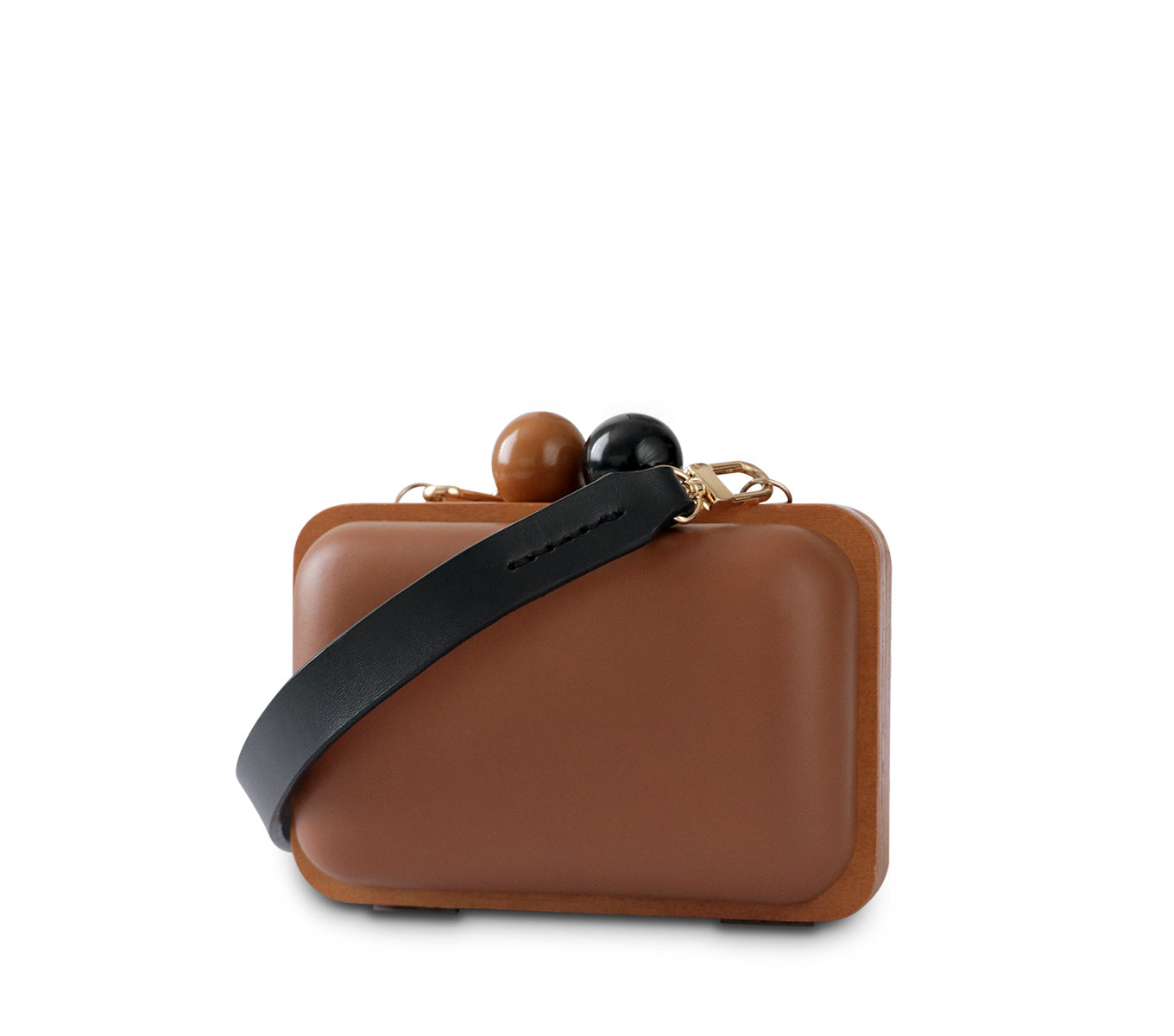 Stylish TOUCH WOOD Clutch Purse for Women - Elegant Wooden Clutch Bag with Magnetic Closure - Perfect for Evening Parties, Weddings & Special Occasions