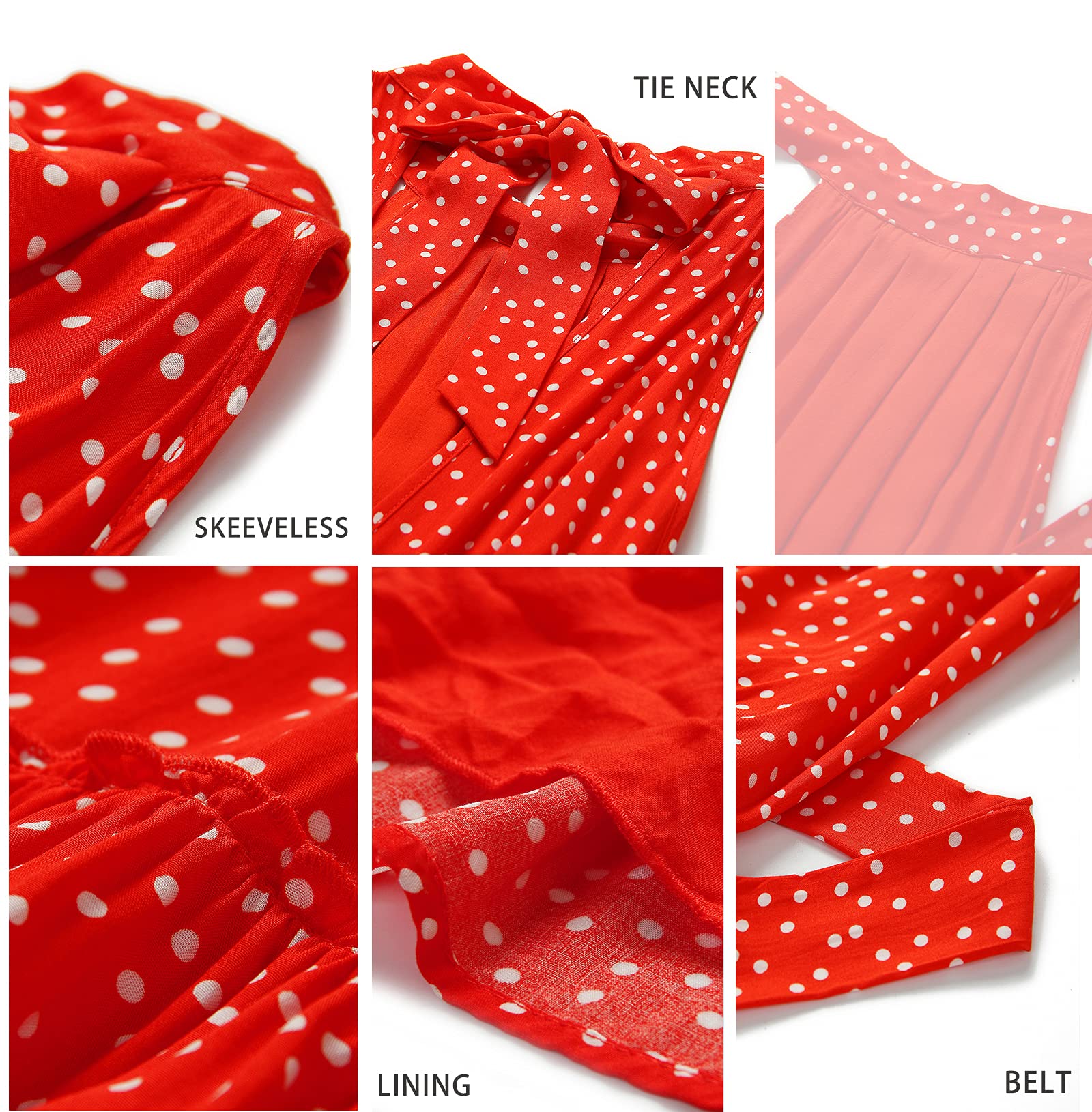 BTFBM Women's Floral & Polka Dot Halter Neck Summer Dress - Boho Sleeveless Ruffle Mini Dress for Beach, Vacation & Spring 2025 | Casual Sun Dress for Pool Parties, Date Nights & Summer Outings
